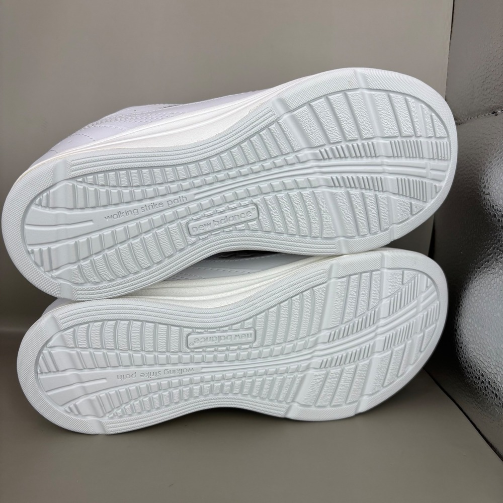 New Balance 577v1 White Leather Walking Shoes WW577WT Womens 7 2E Extra Wide - Picture 7 of 8